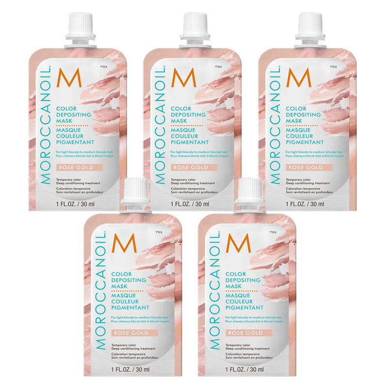 Moroccanoil Color Depositing Mask Rose Gold - Bombshell Hair Studio