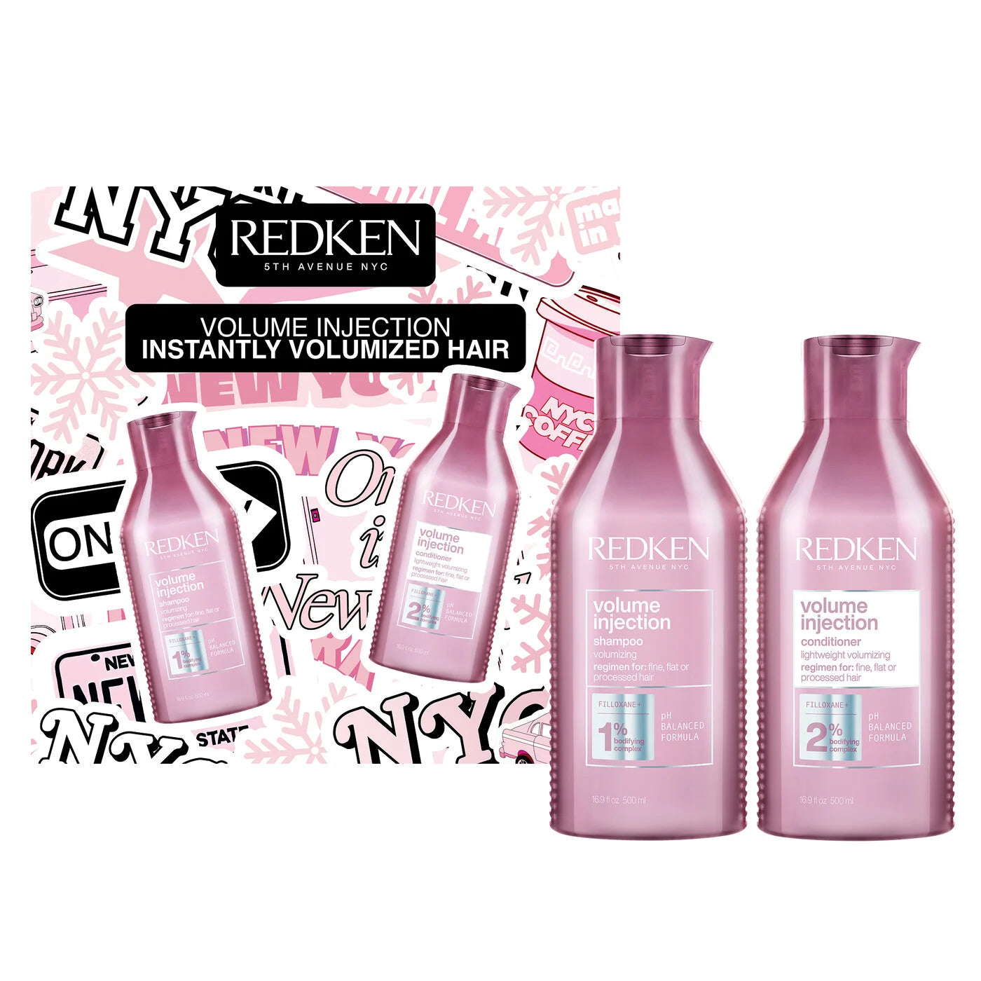 Redken Volume Injection Duo Holiday Gift Set