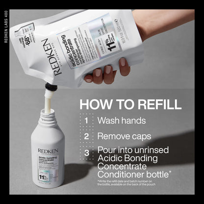 Redken Acidic Bonding Concentrate Conditioner Refill – For Damaged Hair