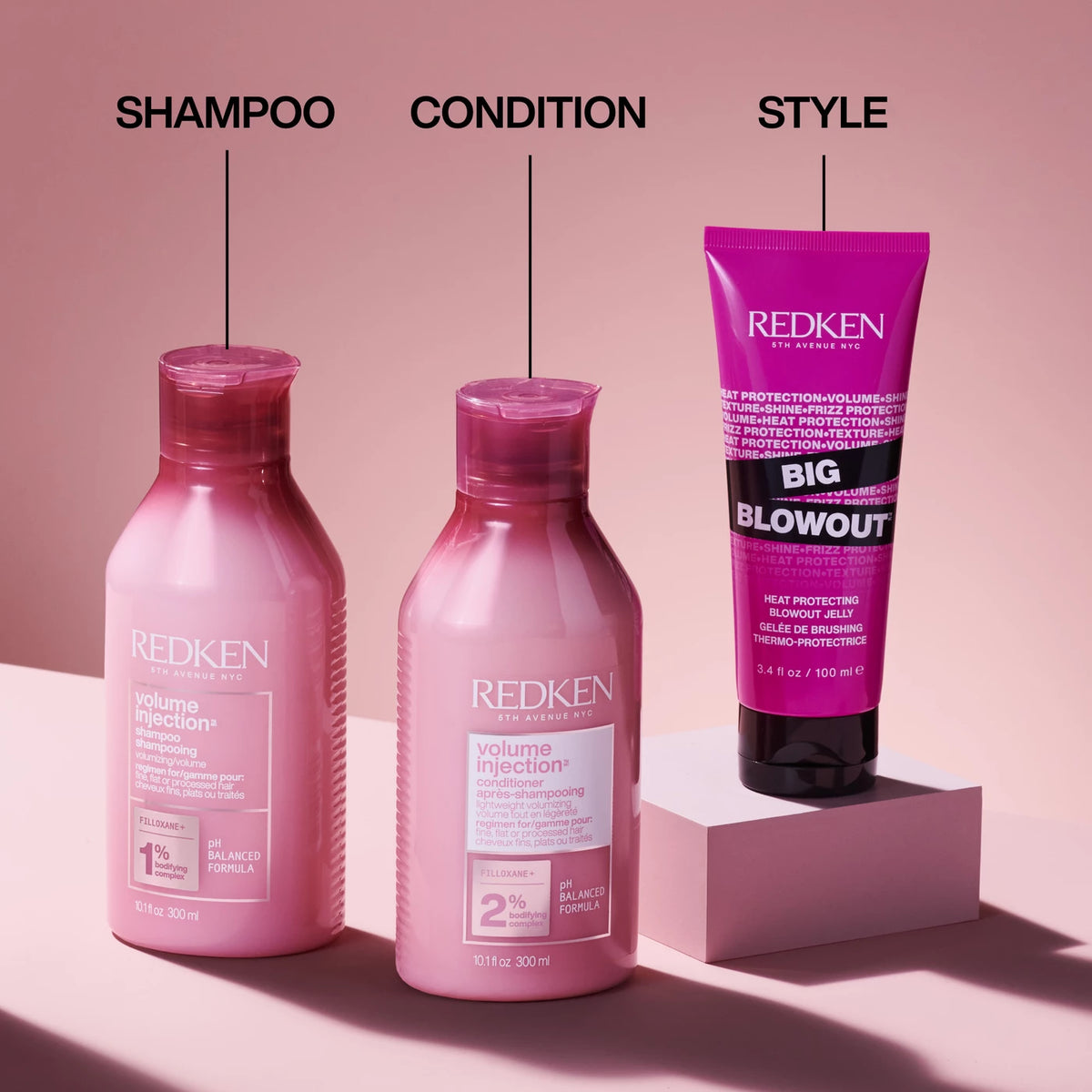 Redken Volume Injection Holiday Gift Set For Fine, Flat Hair