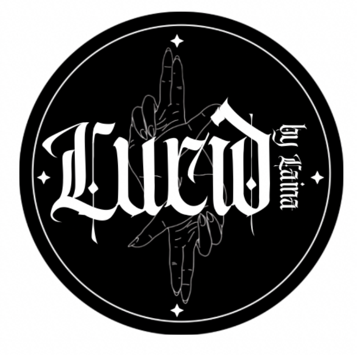 Circular logo with 'Lucid' text and a stylized design on a white background