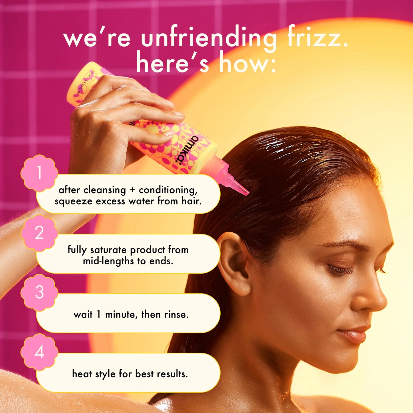 Amika Smooth Over Priming Shampoo & Frizz-Fighting Treatment Duo