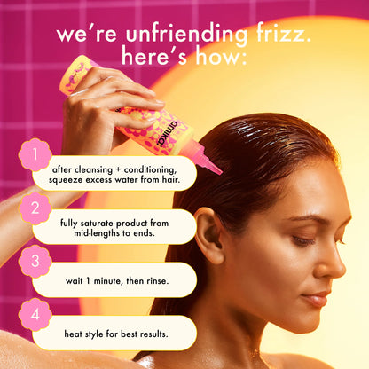 Amika Smooth Over Priming Shampoo & Frizz-Fighting Treatment Duo