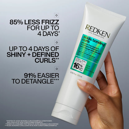 Redken Acidic Bonding Curls Silicone-Free Leave-In Treatment – For Curly Hair