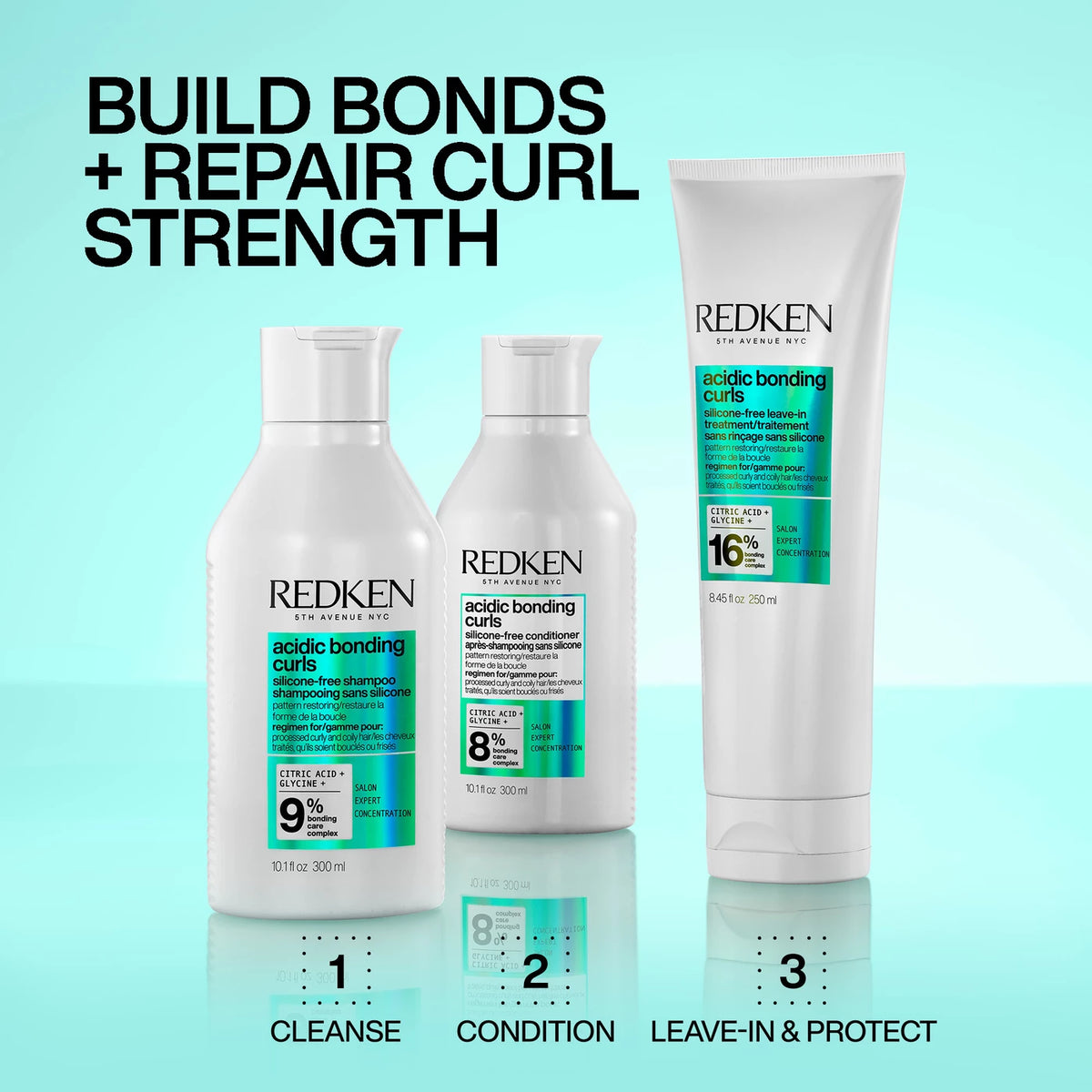 Redken Acidic Bonding Curls Silicone-Free Leave-In Treatment – For Curly Hair
