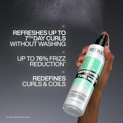 Redken Refreshing Curl Mist – For Curly & Coily Hair