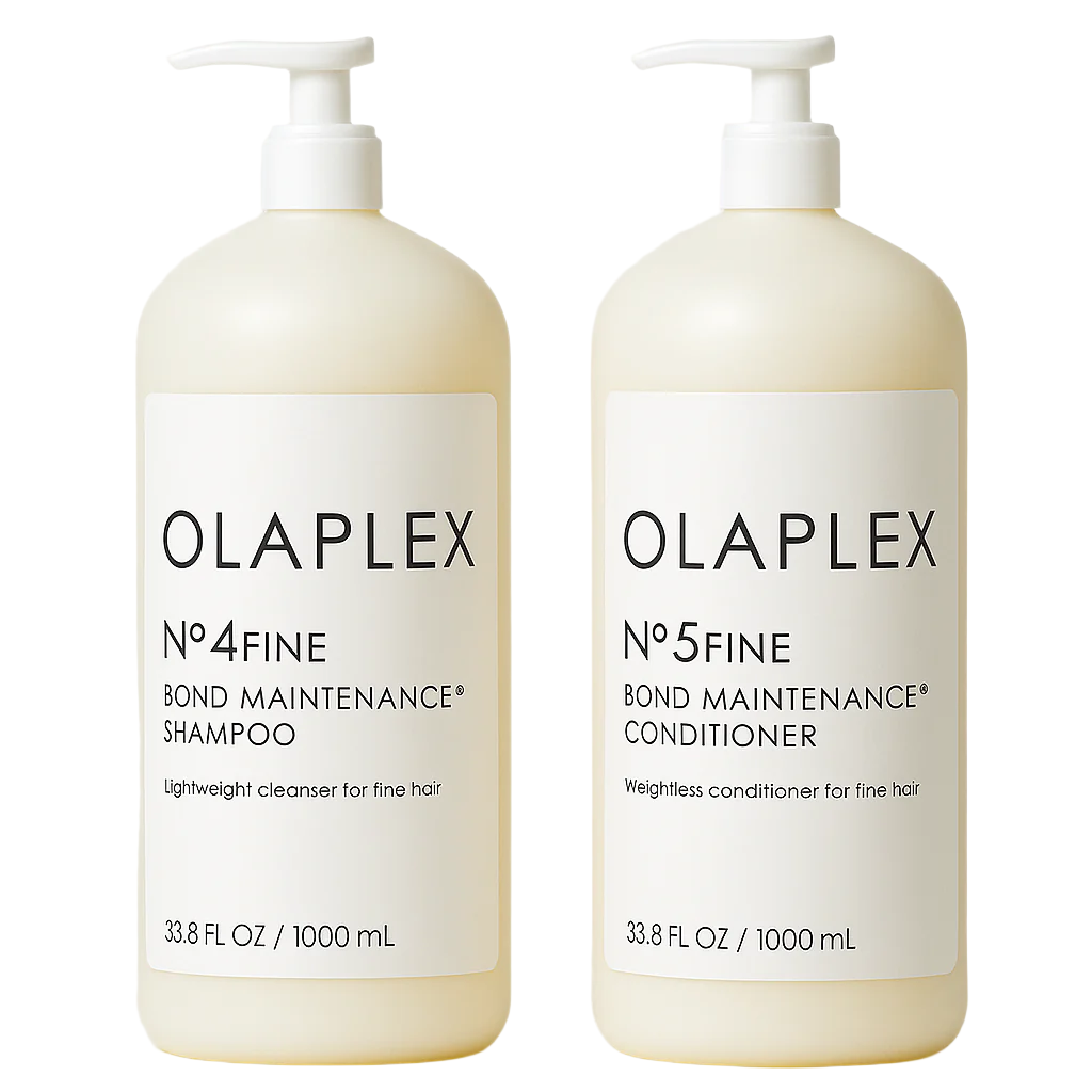 Olaplex No.4FINE & No.5FINE Bond Maintenance® Liter Duo (33.8 oz)