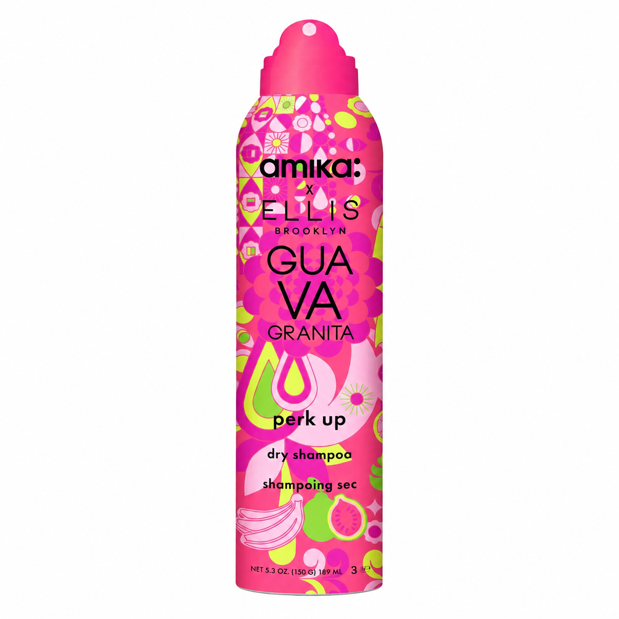 Amika x Ellis Brooklyn Guava Granita Perk Up Dry Shampoo limited edition tropical dry shampoo