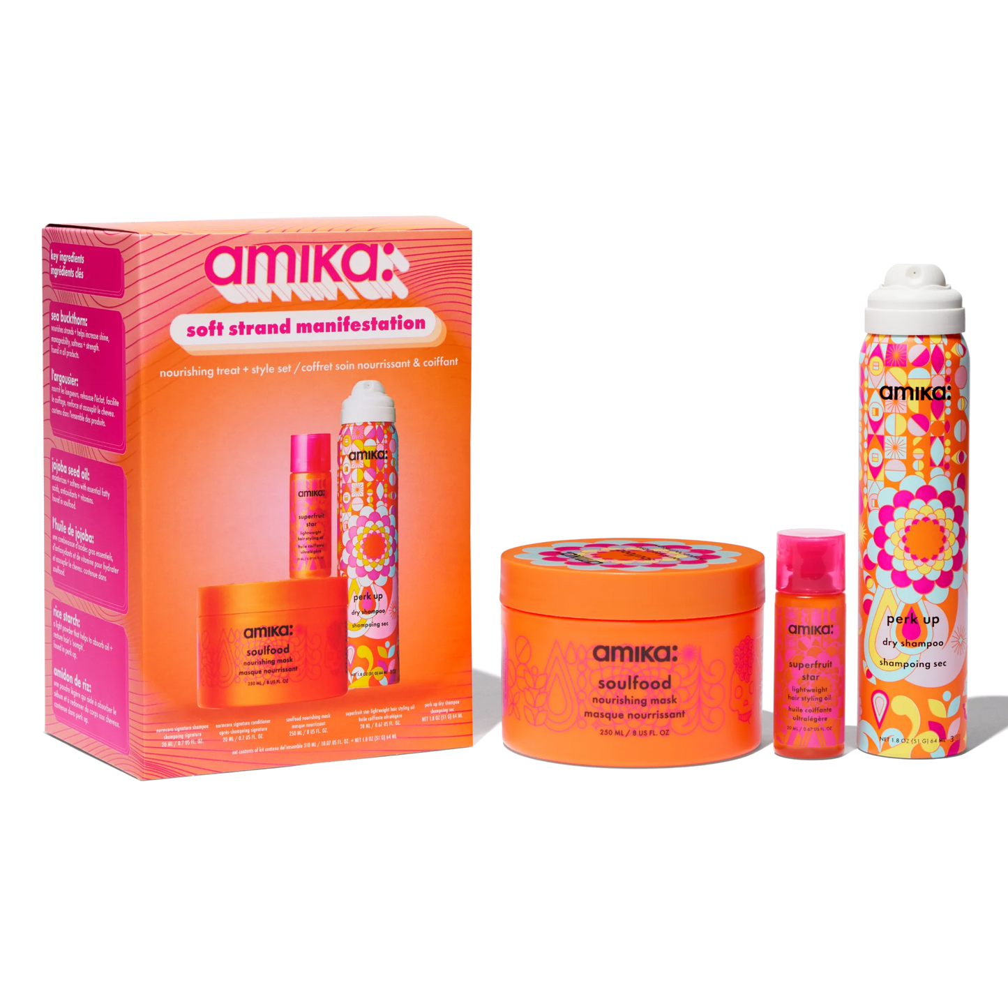 Amika Soft Strand Manifestation Nourishing Treat + Style Set