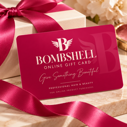 Bombshell Online Gift Card for professional hair and beauty products