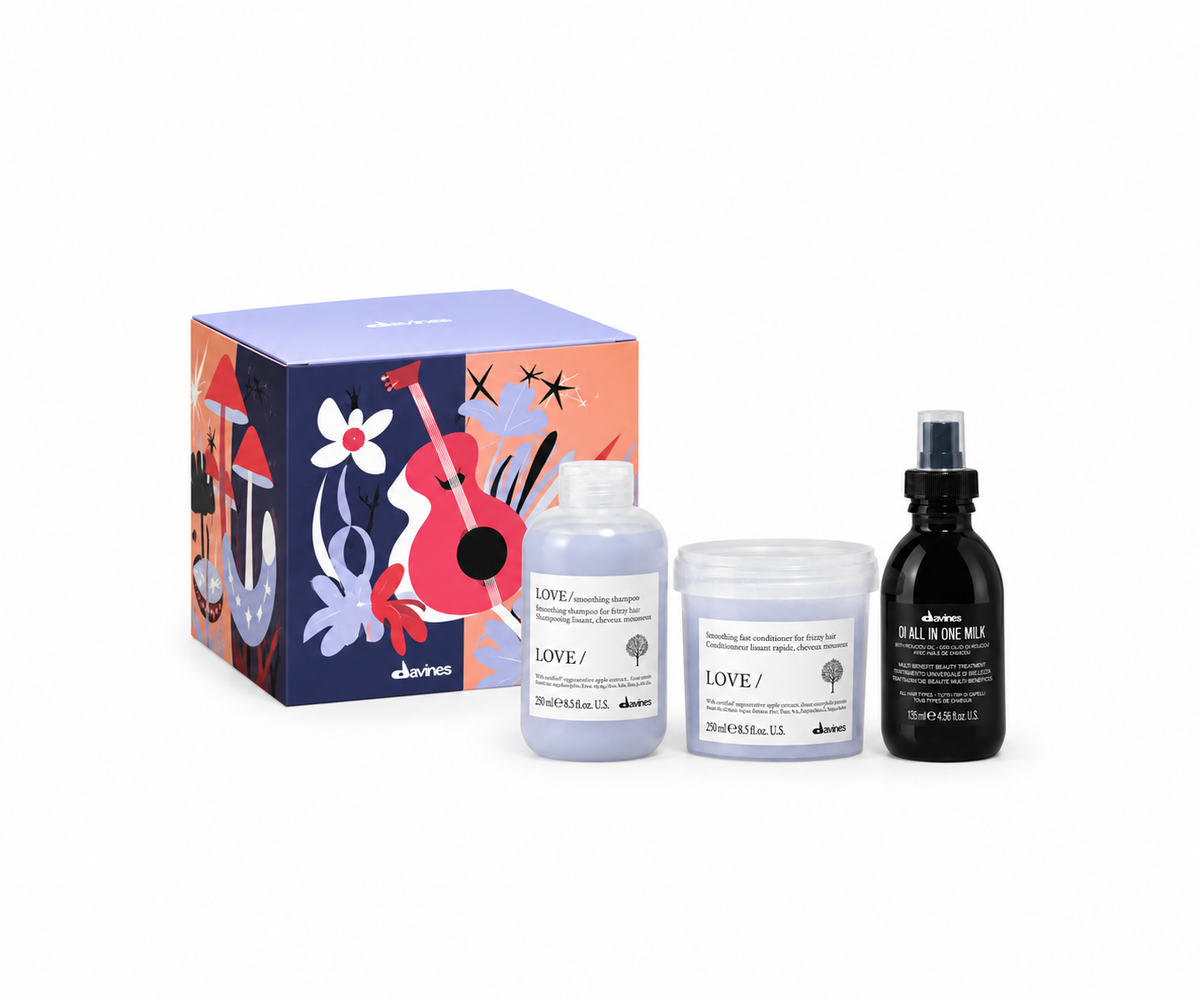 Davines Classic Guitar LOVE/smoothing Holiday Set