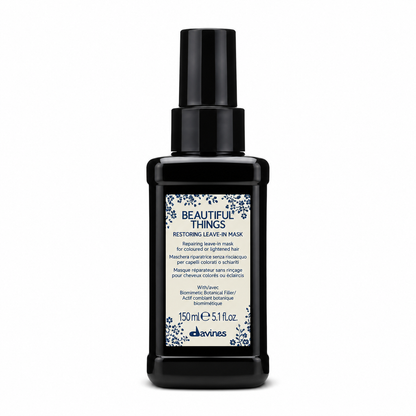 Davines HEART OF GLASS Beautiful Things Restoring Leave-In Mask 5.1 oz for blonde and lightened hair