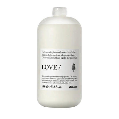 Davines LOVE CURL conditioner liter for curly and wavy hair hydration and definition