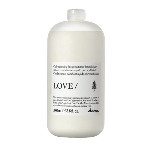 Davines LOVE CURL conditioner liter for curly and wavy hair hydration and definition