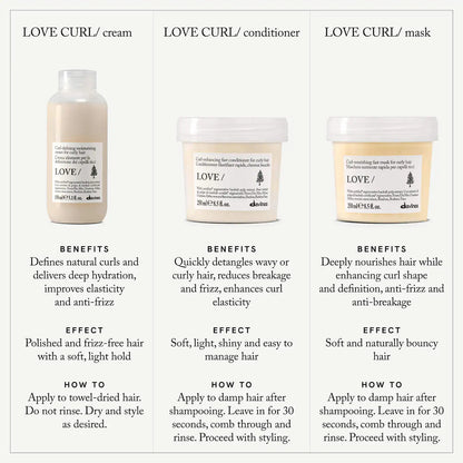 Davines LOVE CURL Hair Mask – For Curly & Wavy Hair