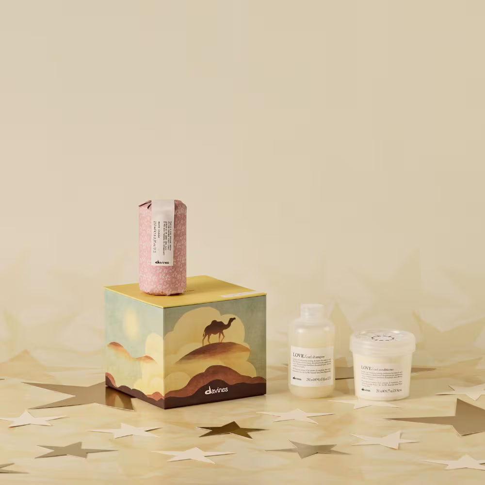 davineslove curl building serum holiday gift set