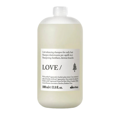 Davines LOVE CURL shampoo for curly and wavy hair definition and hydration