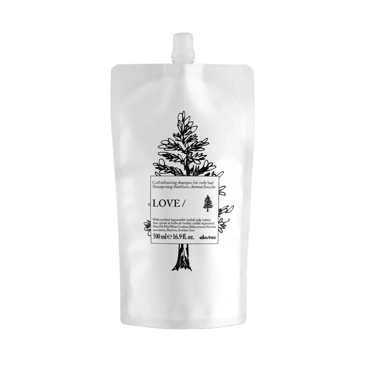 Davines LOVE CURL Shampoo Refill – For Curly & Wavy Hair