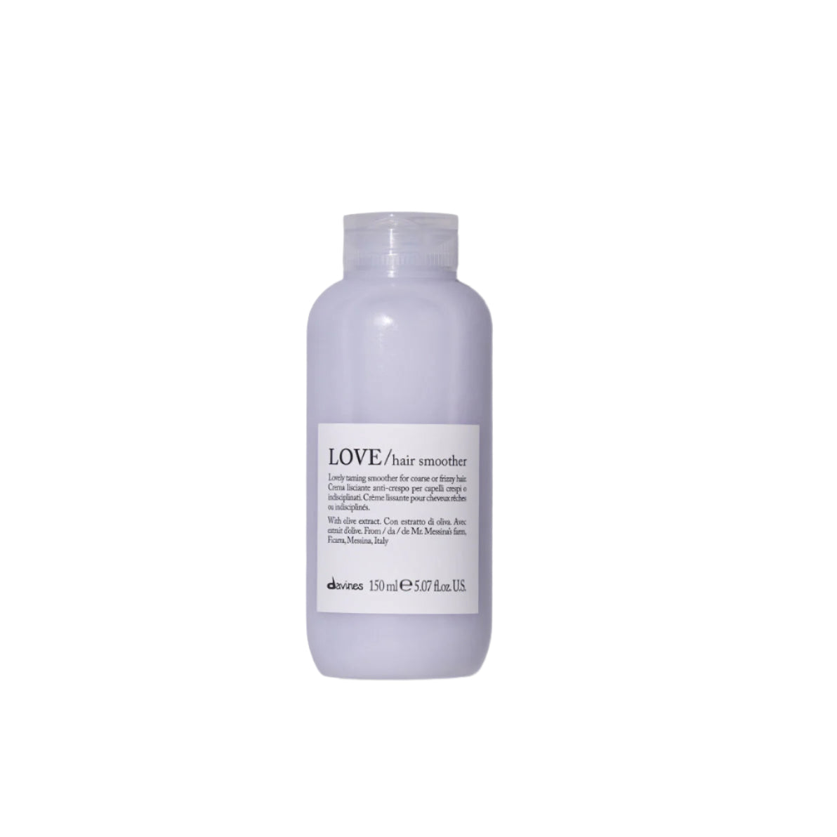 Davines LOVE Hair Smoother leave in cream for frizz control and smooth hair styling