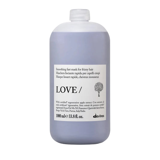 Davines LOVE Smoothing Instant Mask liter for frizzy and unruly hair