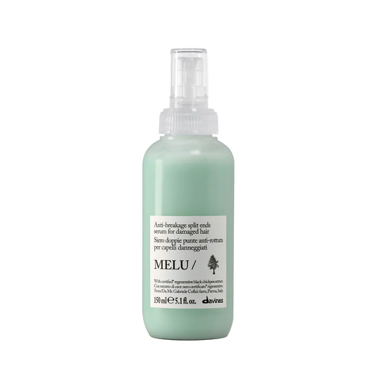 Davines MELU anti breakage leave in serum for damaged hair split end repair and strengthening