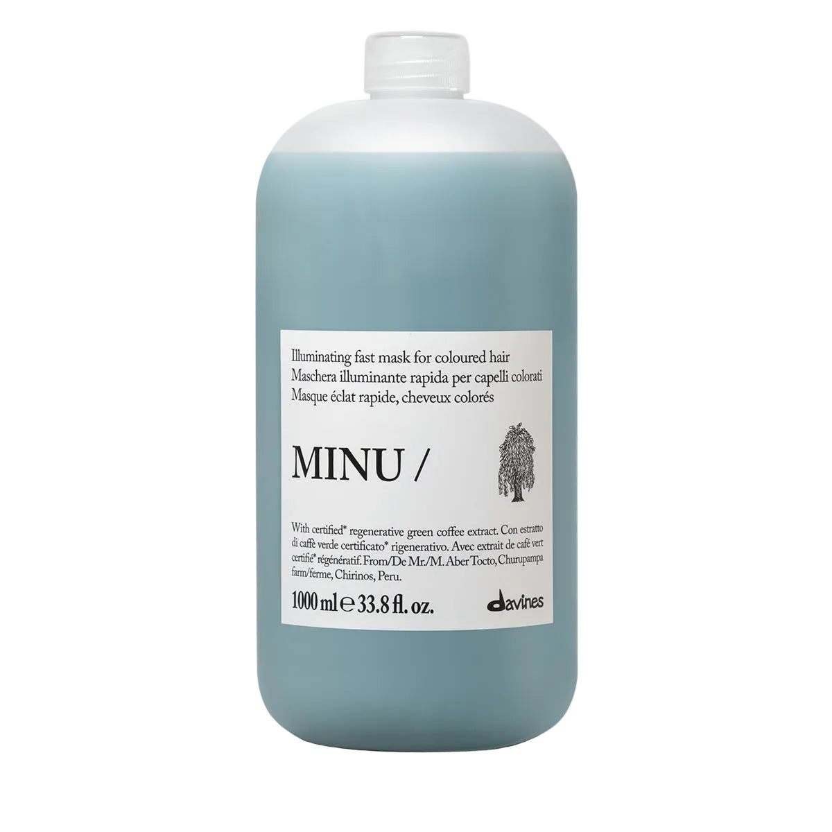 Davines MINU Hair Mask liter color protecting hair treatment for color treated hair shine and softness