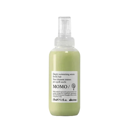 Davines MOMO deeply moisturizing serum leave in treatment for dry hair hydration softness and shine