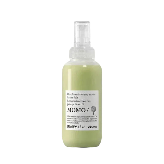 Davines MOMO deeply moisturizing serum leave in treatment for dry hair hydration softness and shine