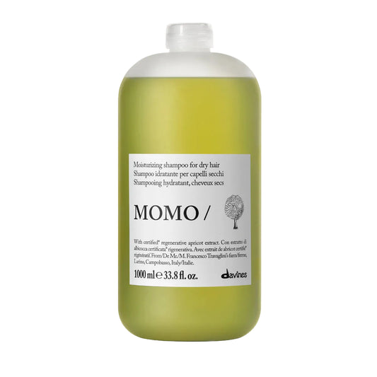 Davines MOMO shampoo essential haircare liter bottle for dry hair