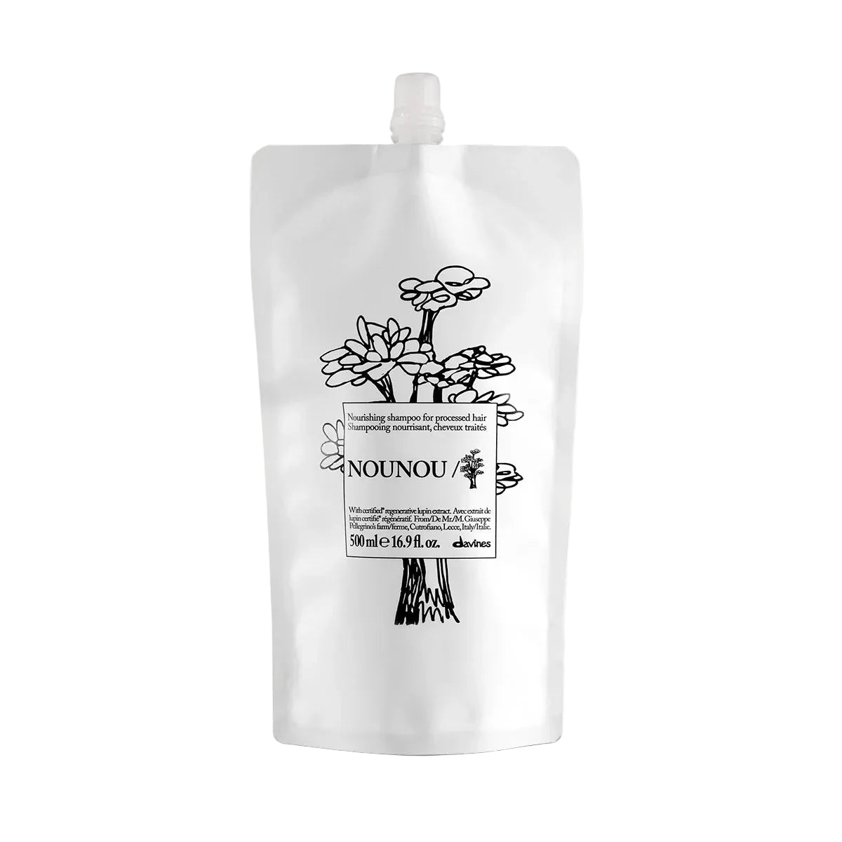 Davines NOUNOU Shampoo Refill – For Damaged Hair