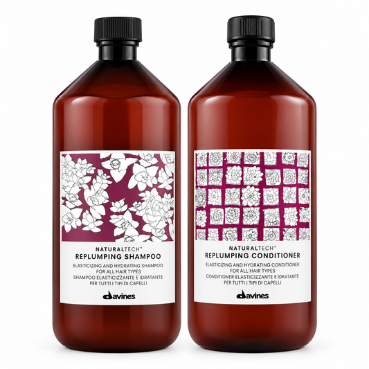 Davines Naturaltech Replumping Shampoo & Conditioner Liter Duo 33.8 oz