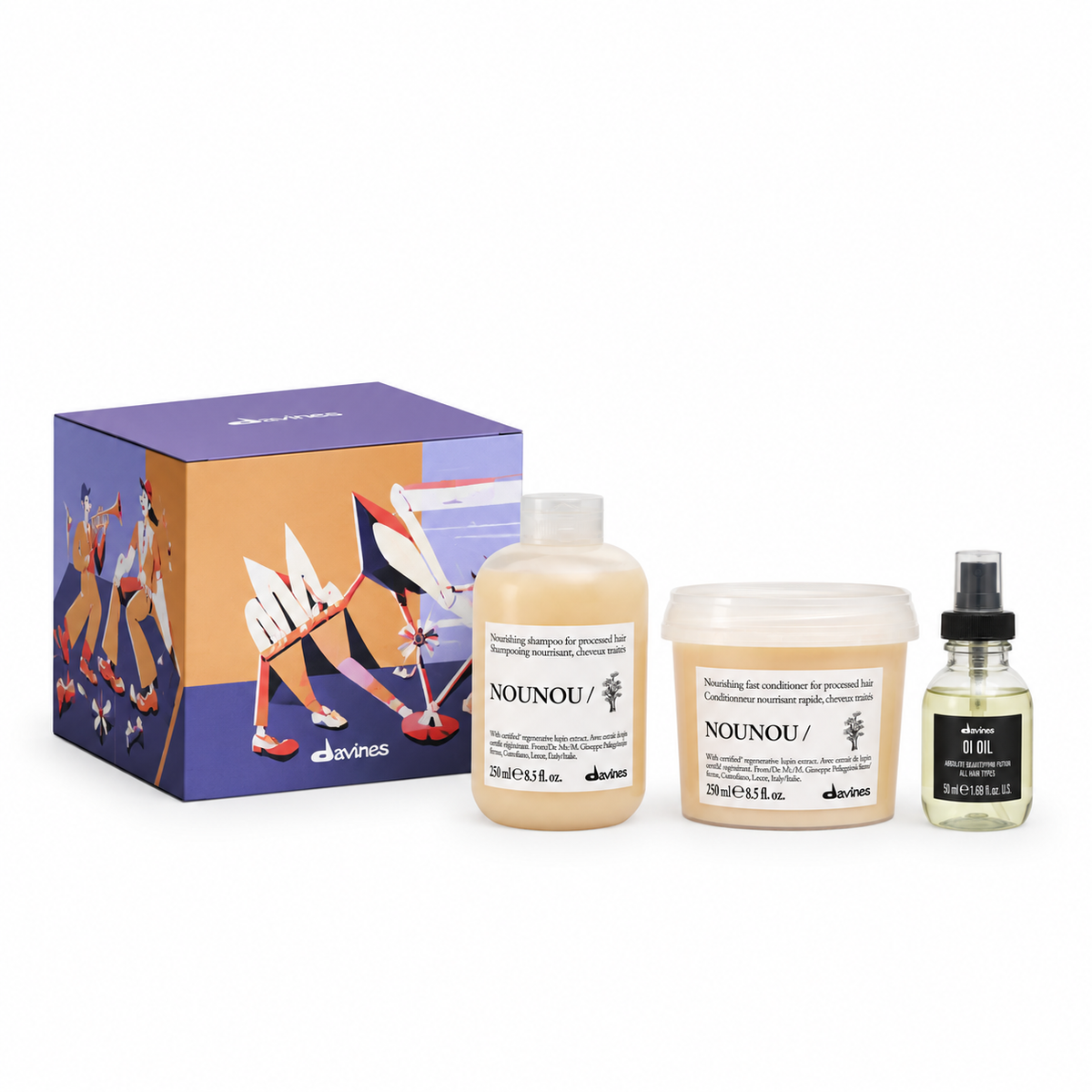 Davines Trumpet NOUNOU Holiday Set