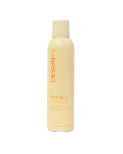 Define, hydrate, and fight frizz with DESIGNME BOUNCE.ME Curl Mousse. Alcohol-free formula delivers soft, bouncy curls with up to 48-hour humidity protection.