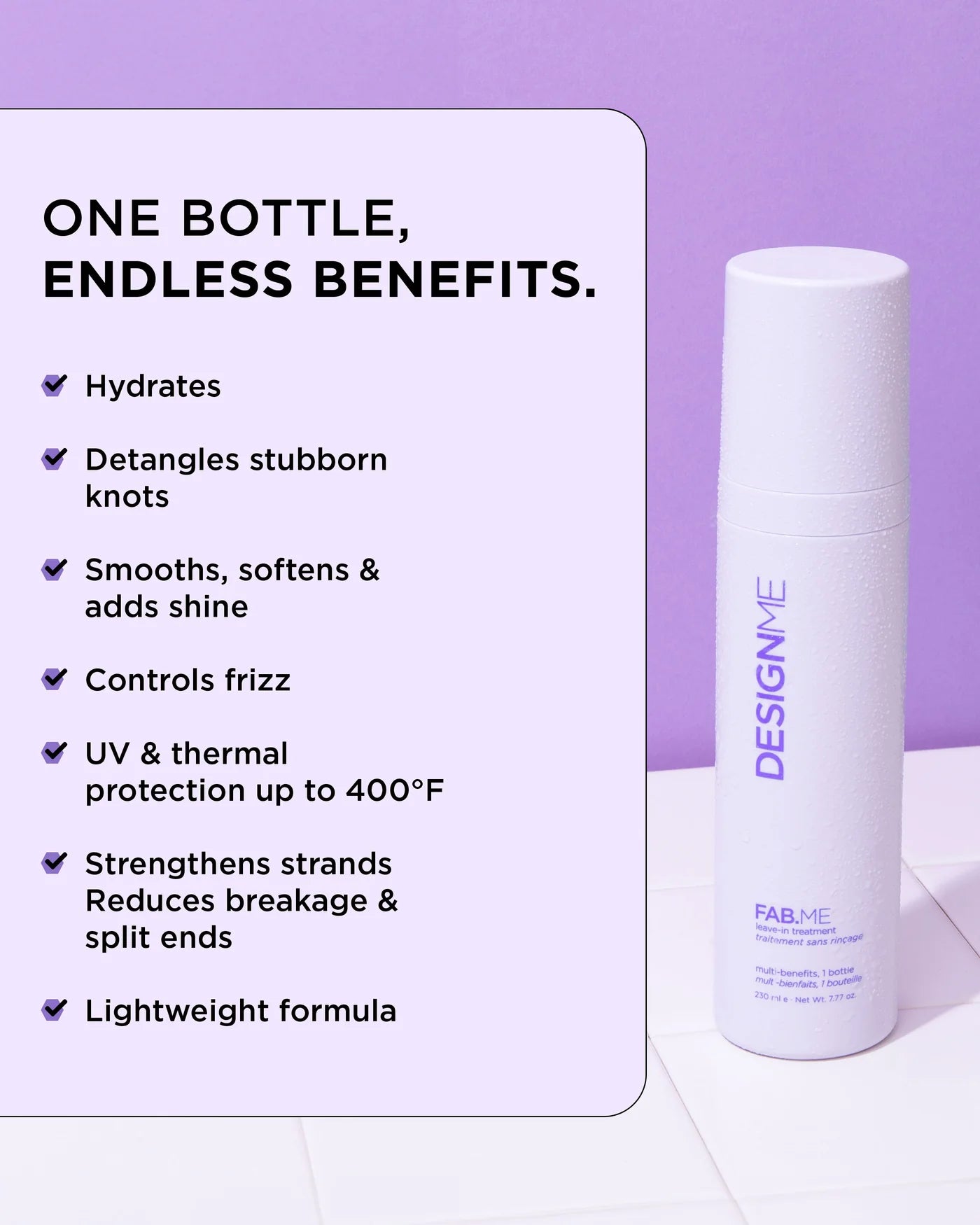 DESIGNME FAB.ME Leave-In Treatment 7.8 oz