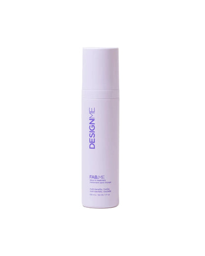 Hydrate, detangle, strengthen, and protect hair with DESIGNME FAB.ME Leave-In Treatment. This lightweight multi-benefit spray provides heat protection up to 400°F, UV protection, and frizz control.