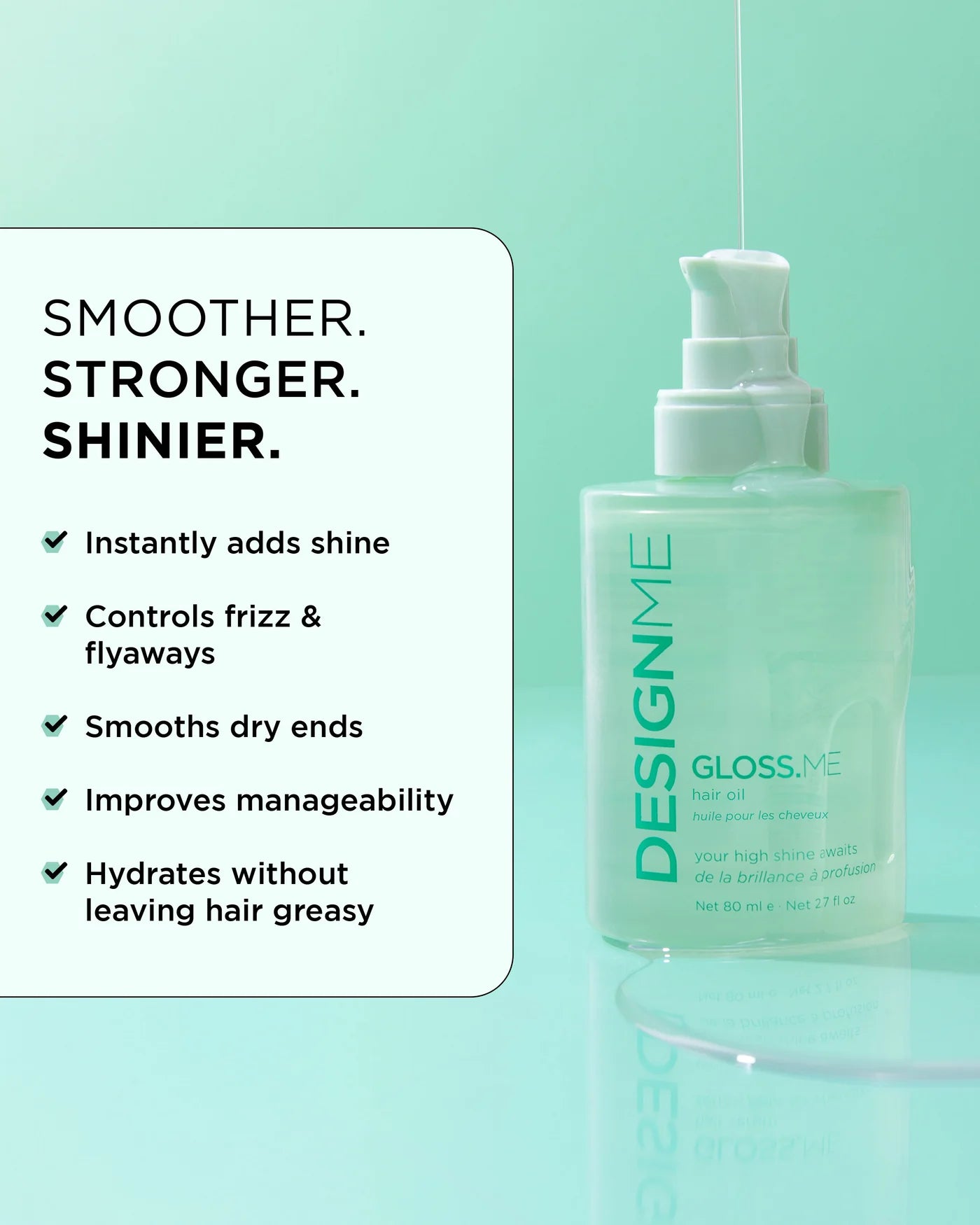 DESIGNME GLOSS.ME Hair Oil 2.7 oz