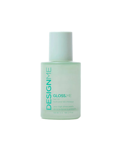 Smooth frizz, boost shine, and protect hair with DESIGNME GLOSS.ME Hair Oil. This lightweight hair oil hydrates, softens, and provides heat protection without weighing hair down.
