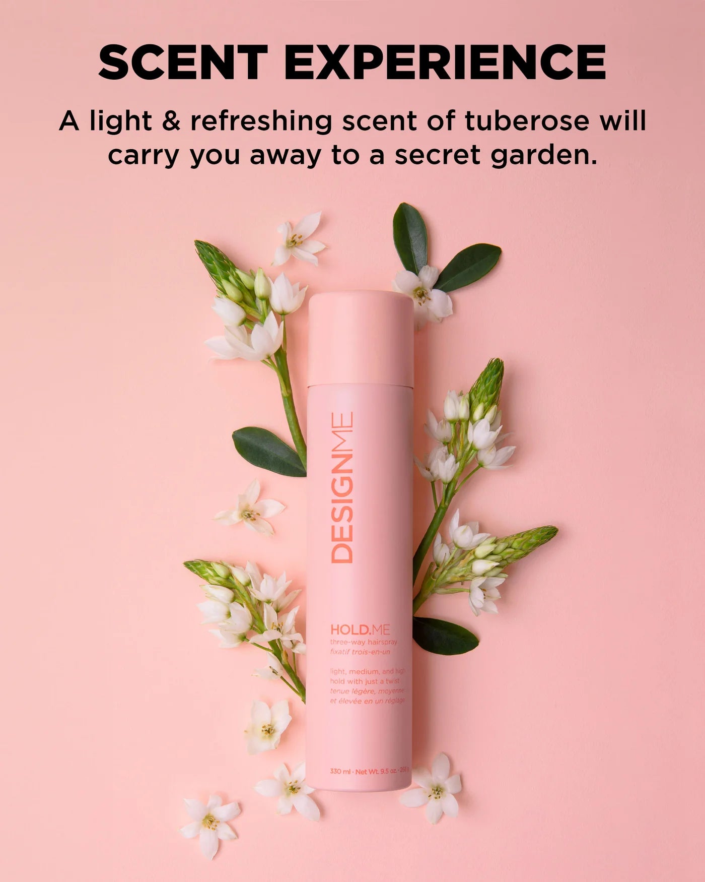 DESIGNME HOLD.ME Three-Way Hairspray 9.5 oz