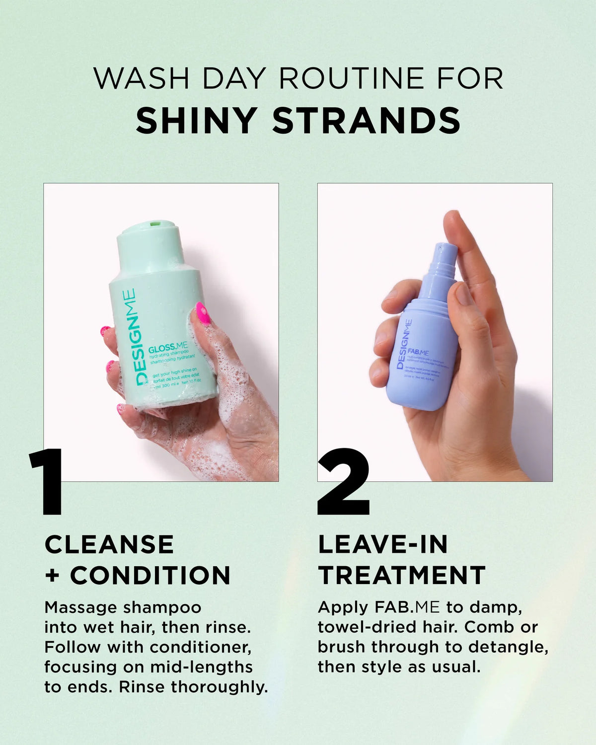 DESIGNME Hydration & Shine Signature Kit