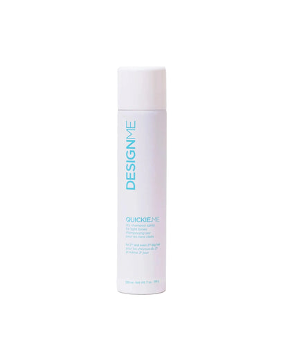 DESIGNME QUICKIE.ME Dry Shampoo for Light Tones for blonde platinum grey and white hair