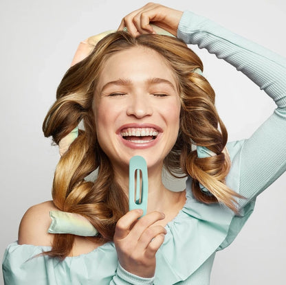 KITSCH Xl Satin Heatless Styling & Flat Lay Claw 4pc Set - Bombshell Hair Studio