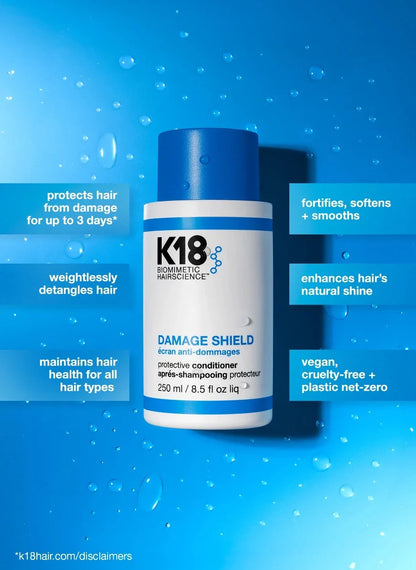 K18 Damage Shield protective conditioner strengthening and detangling conditioner for healthy hair