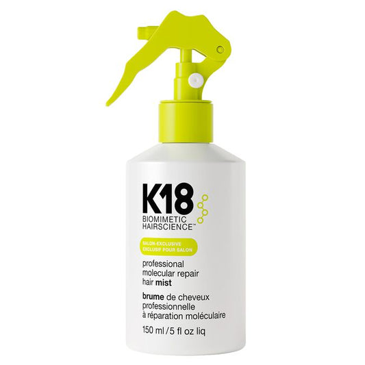 K18 Professional Molecular Repair Hair Mist 5 oz pre-service treatment for damaged hair and elasticity