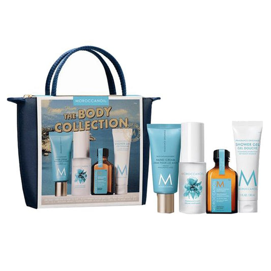 Moroccanoil Body Travel Kit hydration discovery set with argan oil skincare products