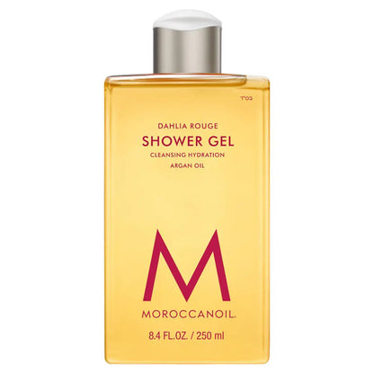 moroccanoil dahlia rouge shower gel 8.4 oz hydrating argan oil body wash