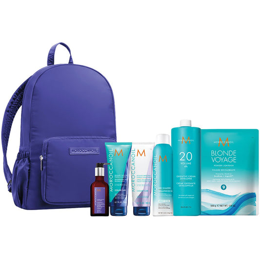 Moroccanoil A Blonde Moment Stylist Backpack Kit 6pk