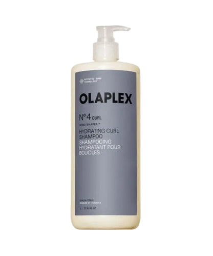 Olaplex No.4C Curl Bond Shaper Shampoo liter size for curly wavy and coily hair