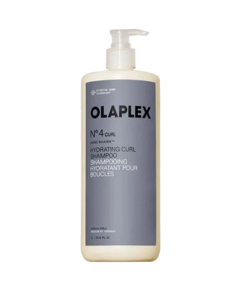 Olaplex No.4C Curl Bond Shaper Shampoo liter size for curly wavy and coily hair