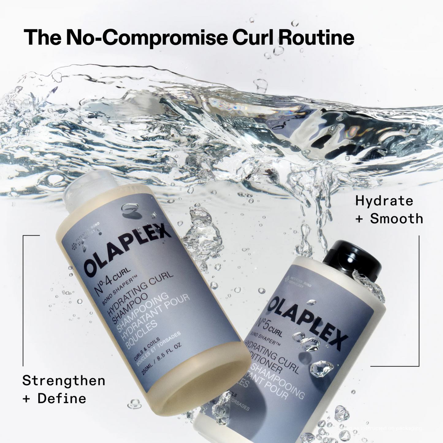 Olaplex Nº.4 CURL Bond Shaper™ Hydrating Curl Shampoo — Gentle Cleanse & Definition