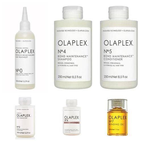 Professional Olaplex Royal Family Pack complete bond repair hair care system for damaged and color-treated hair